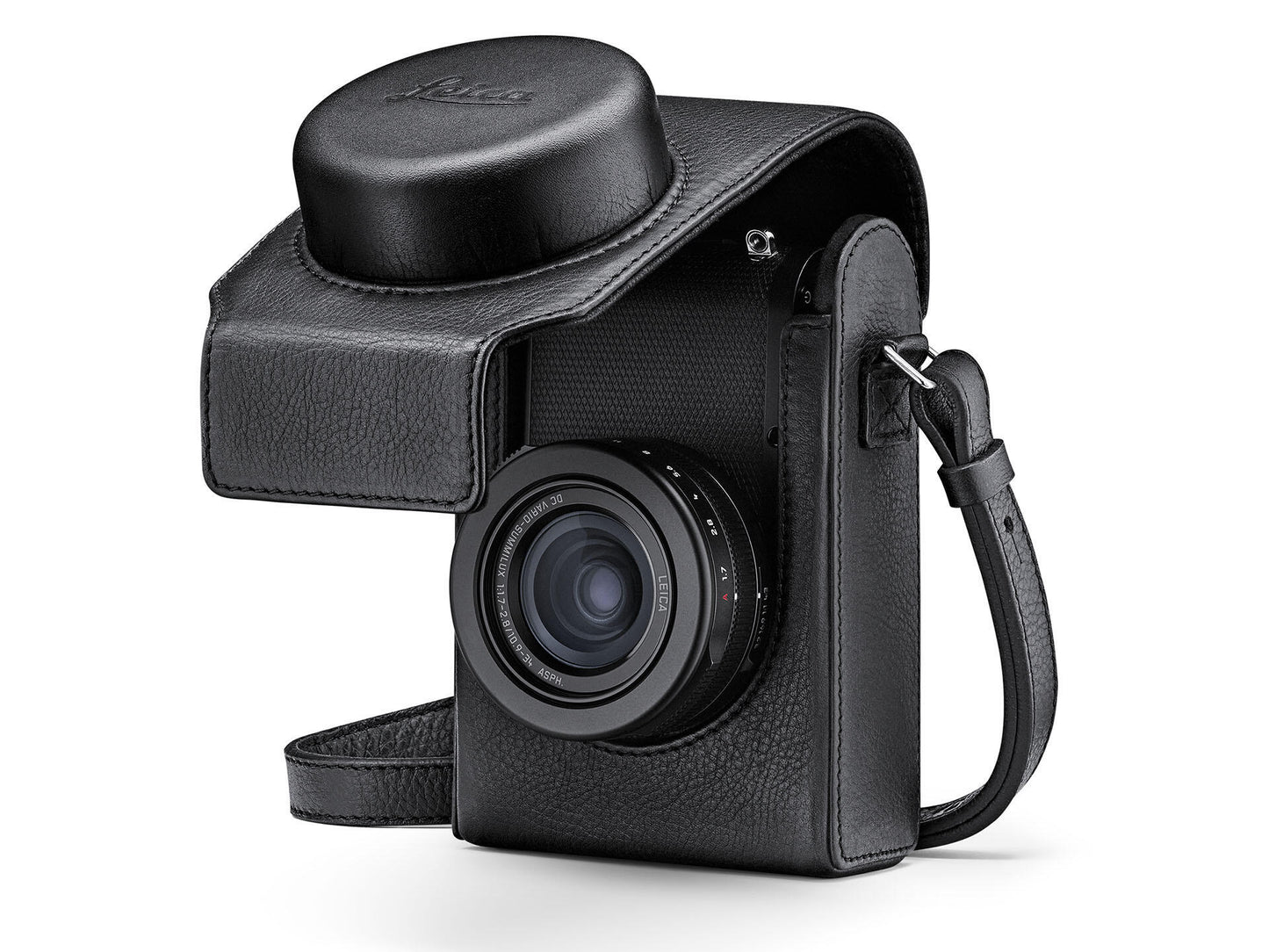 Etui cuir noir Leica pour D-Lux 8