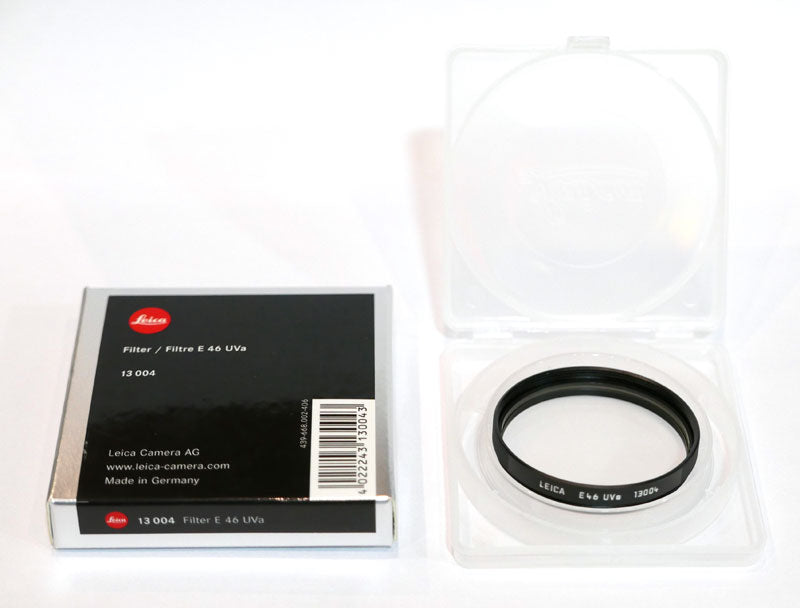 Filtre Leica UVa E46 en boîte