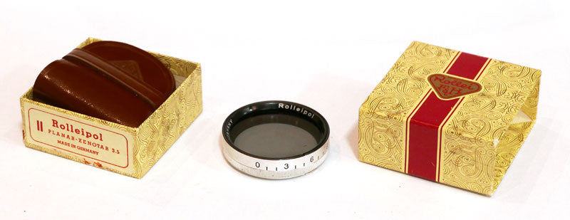 Filtre Rolleipol Baïonnette II en boîte - Photo SUFFREN Filtre Rolleipol Baïonnette II en boîte - Photo SUFFREN