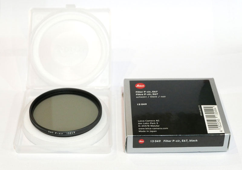 Filtre Leica Polarisant-Circulaire E67 en boîte
