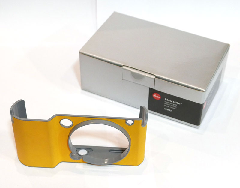 Coque Leica T-SNAP jaune melon pour Leica T
