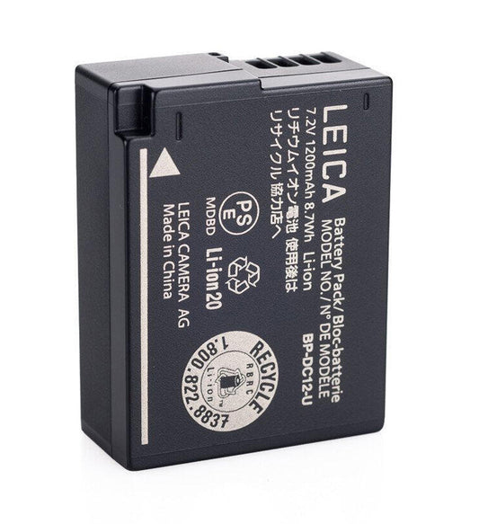 Batterie Leica BP-DC12 pour Leica Q, V-Lux et CL