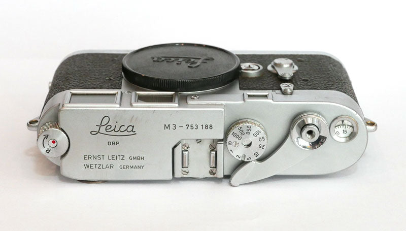 Leica M3 Double Stroke (Double armement) + Leicameter MC + étui cuir