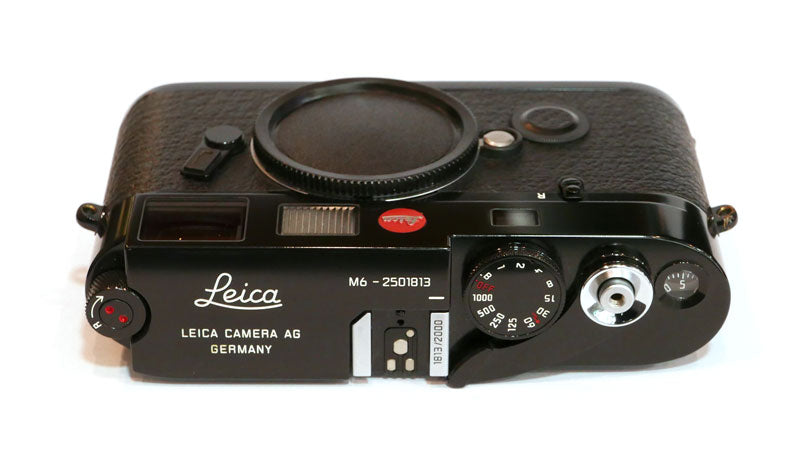 Leica M6 Millenium laqué noir 0,72
