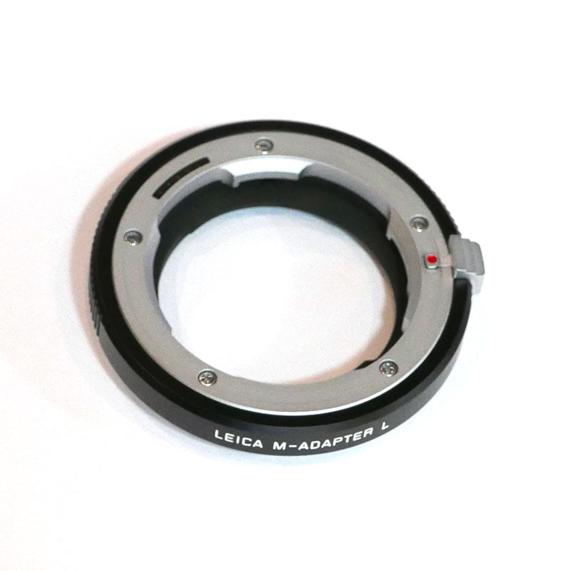 Bague d'adaptation Leica M/L noire en boîte