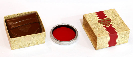 Filtre Rollei Baïonnette II rouge clair en boîte