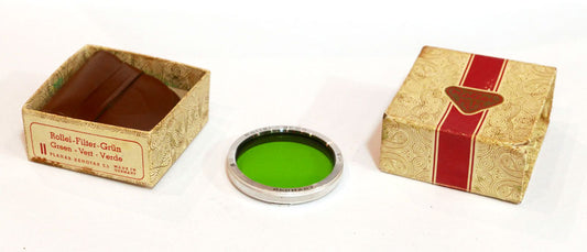 Filtre Rollei Baïonnette II vert en boîte