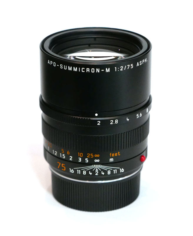 Leica Apo-Summicron-M 2/75 Asph en boîte