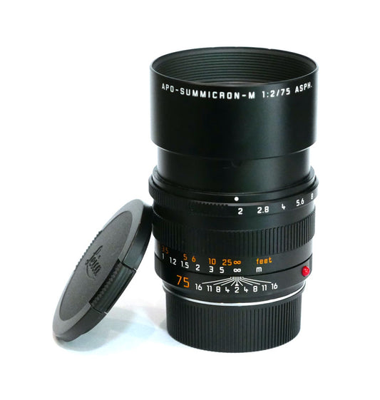 Leica Apo-Summicron-M 2/75 Asph en boîte