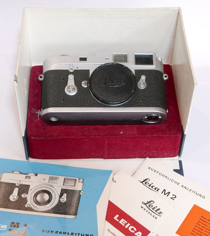 Leica M2 chromé révisé en boite