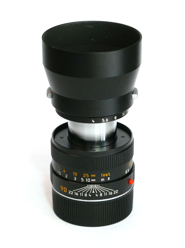 Leica Macro-Elmar-M 4/90 v.I + lunettes