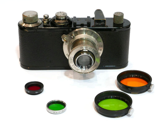 Leica Standard de 1934 avec son Elmar 3,5/50 Nickel
