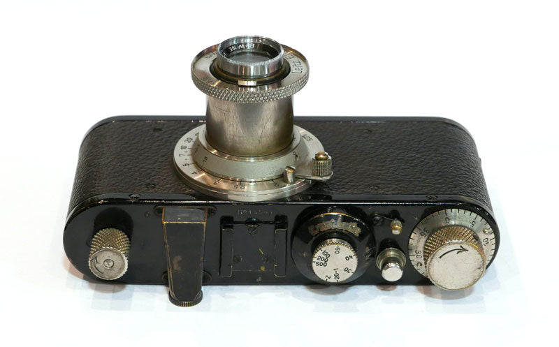 Leica Standard de 1934 avec son Elmar 3,5/50 Nickel