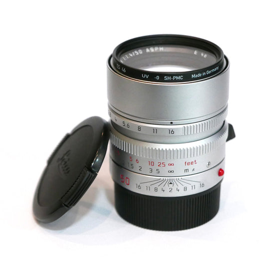 Leica Summilux-M 1,4/50 Asph. chromé codé en boîte