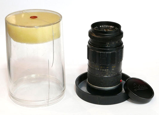 Leitz Elmarit 2,8/90 noir en boite