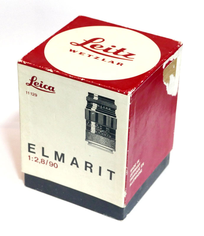 Leitz Elmarit 2,8/90 noir en boite