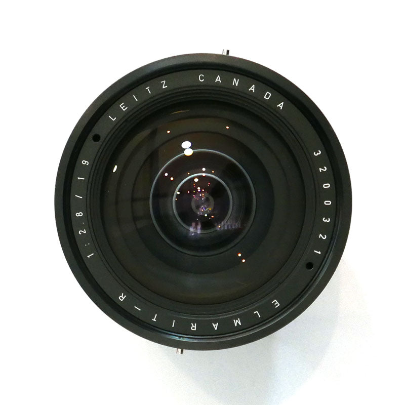 Leitz Elmarit-R 2,8/19 v.I 3 cames avec parasoleil