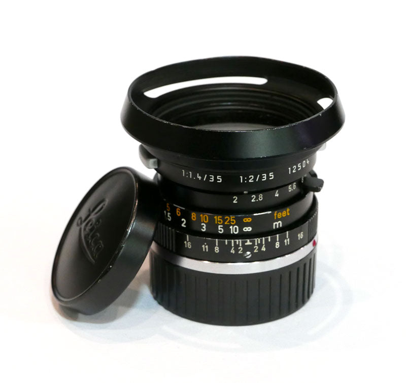 Leitz Summicron 2/35 v.III + parasoleil
