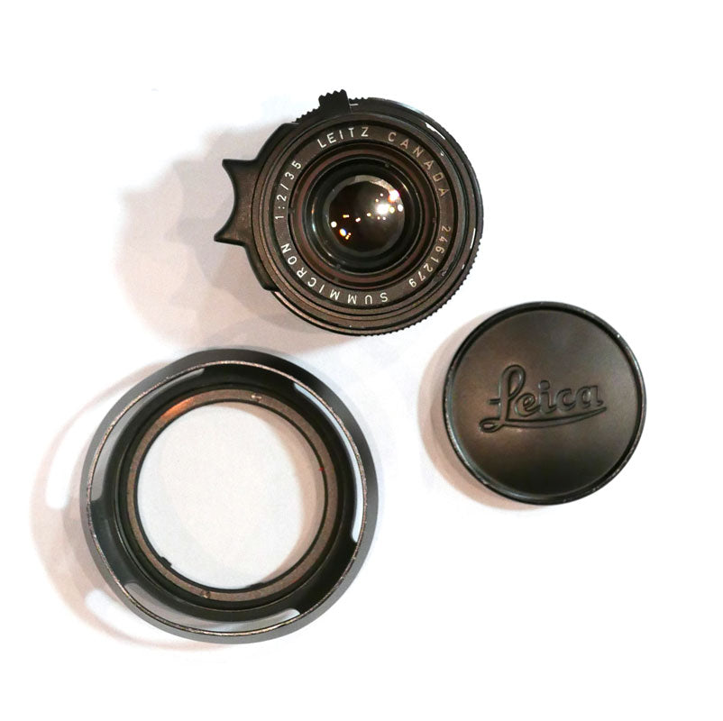 Leitz Summicron 2/35 v.III + parasoleil