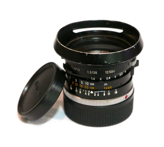 Leitz Summilux 1,4/35 v.II + parasoleil