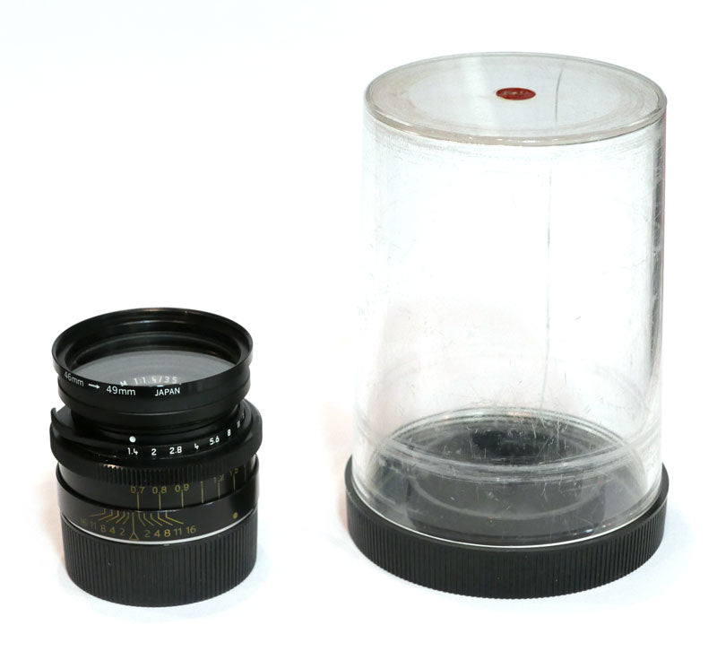 Leica Summilux-M 1,4/35 v.II modifié pour 0,7cm