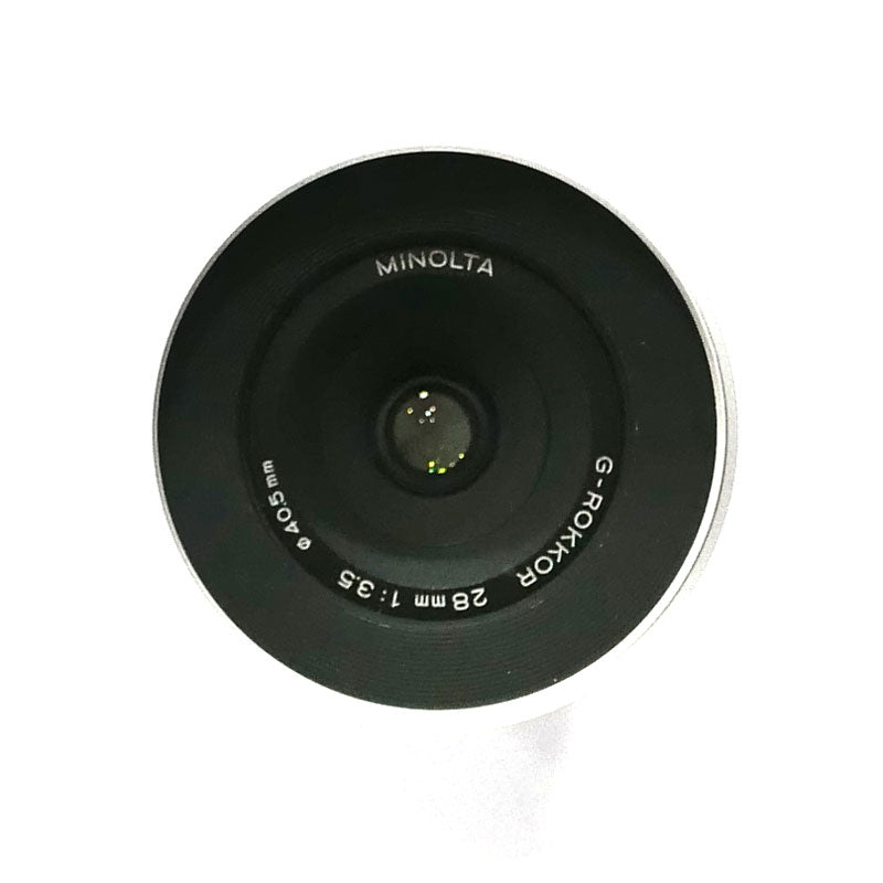 Minolta G-Rokkor 3.5/28mm M39 à vis en boîte