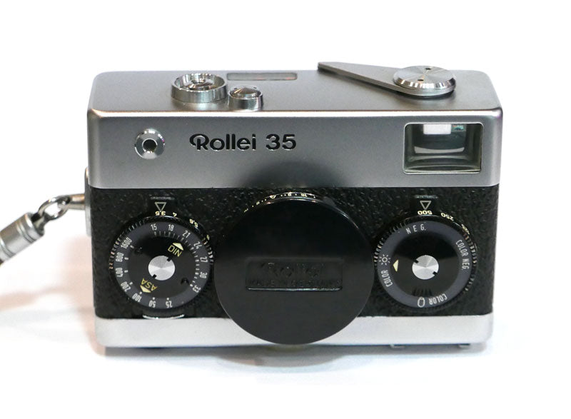 Rollei 35 chromé révisé avec étui cuir