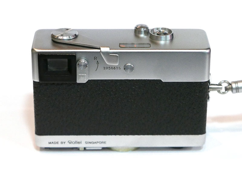 Rollei 35 chromé révisé avec étui cuir