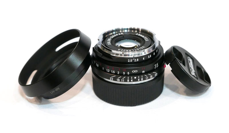 Voigtlander Color-Skopar 2,5/35 VM + LH-14N