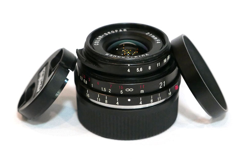 Voigtlander Color-Skopar 4/21 VM en boîte
